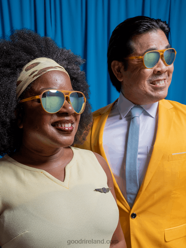 Goodr P68JB108 Cheesy Flight Attendant