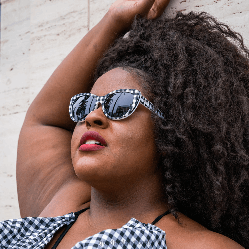 Goodr P68JB122 Gingham Is Sooo Last Season