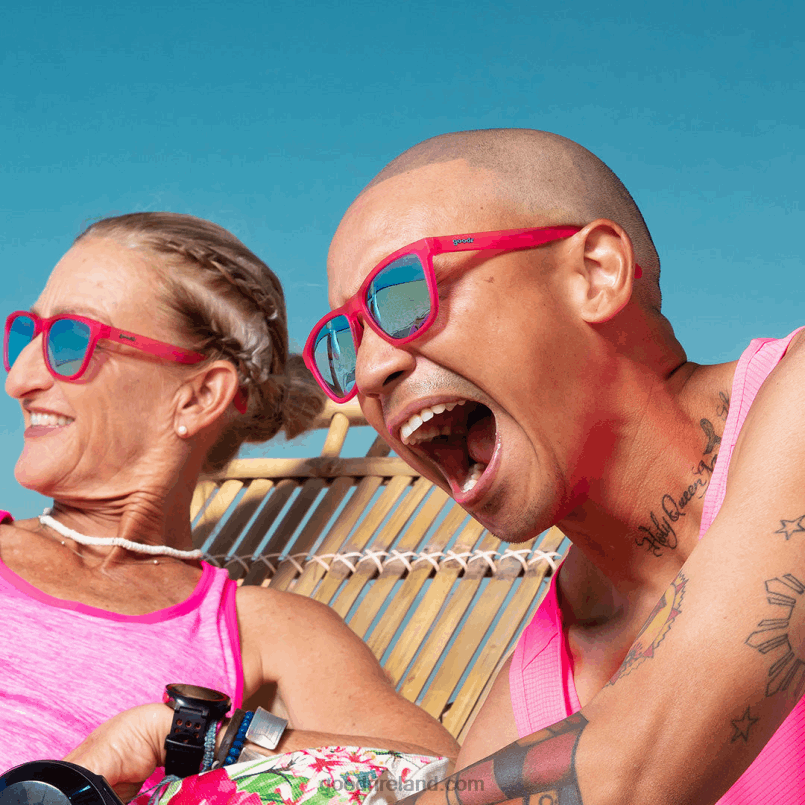 Goodr P68JB8 Flamingos On A Booze Cruise